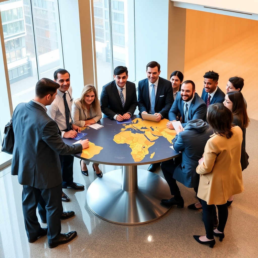 businesspeople2 globale Firmen-Services